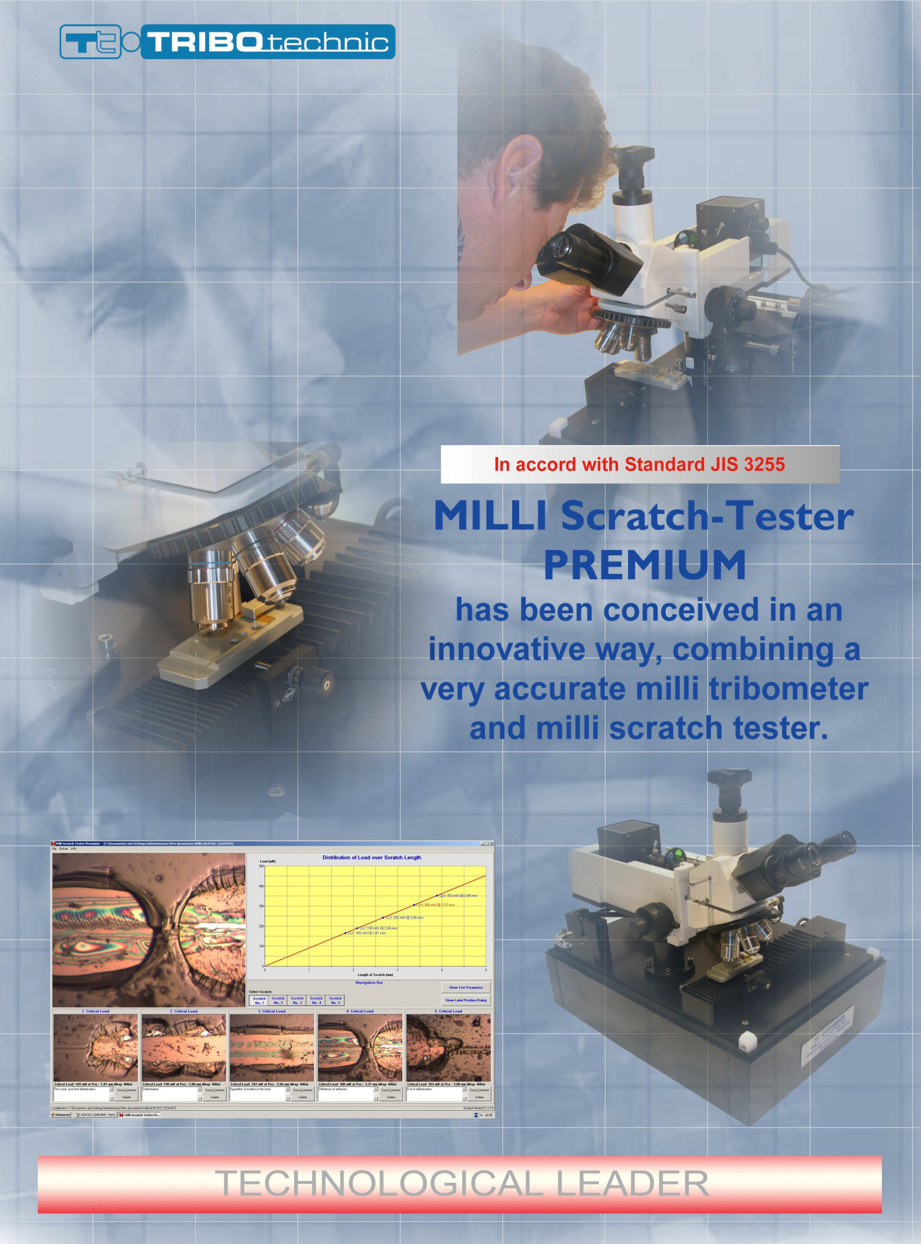Milli-Scratch-tester premium